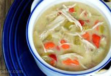 Easy Slow Cooker Chicken Soup