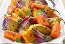 napa style roasted vegetables with diamond crystal&#174; sea salt