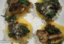 Paula's Polenta with Mushroom Topping