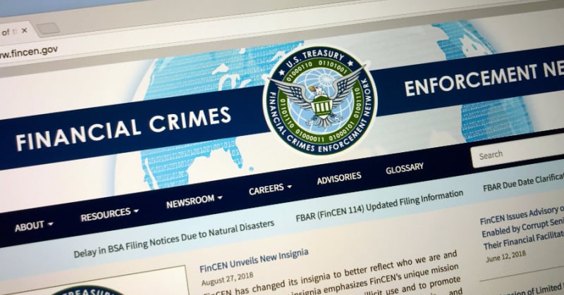 FinCen Website