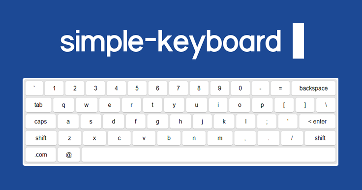 simple-keyboard