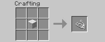 Minecraft-recipe-wool-into-string