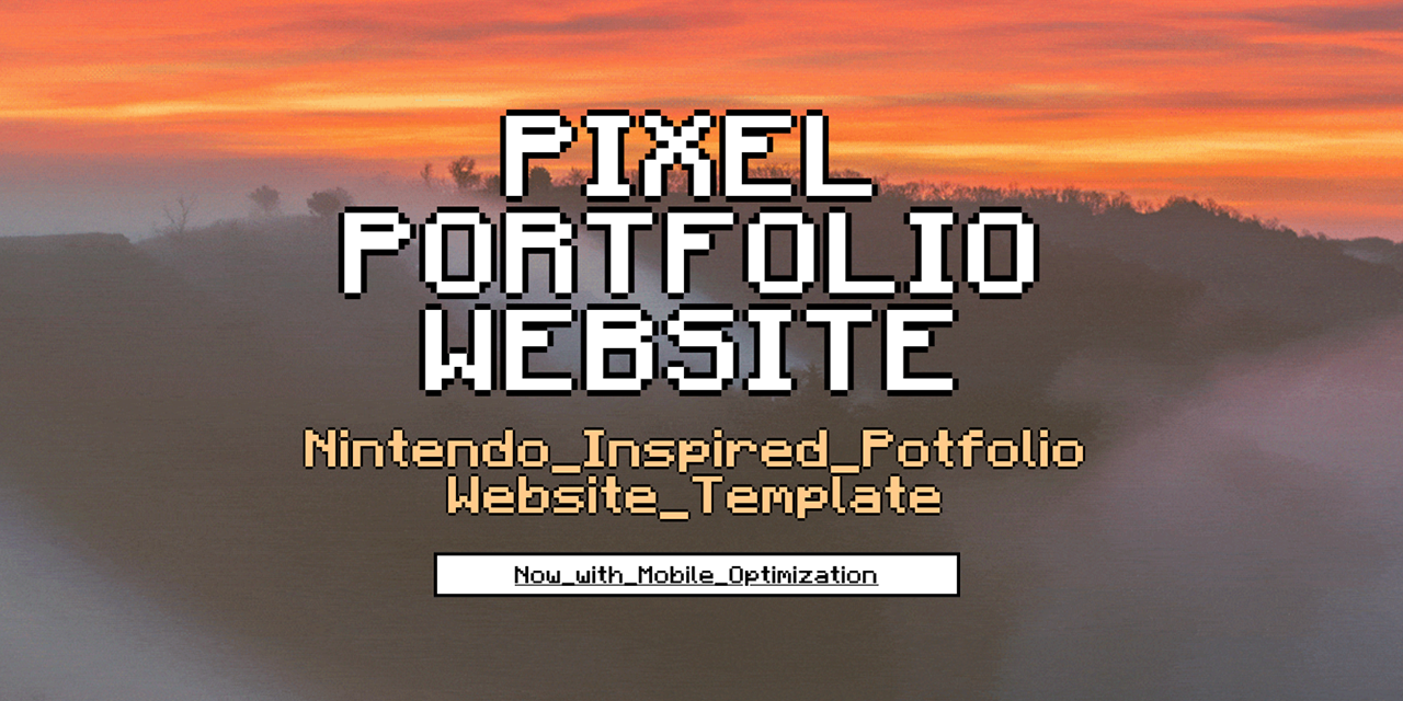 Pixel-Portfolio-Webite