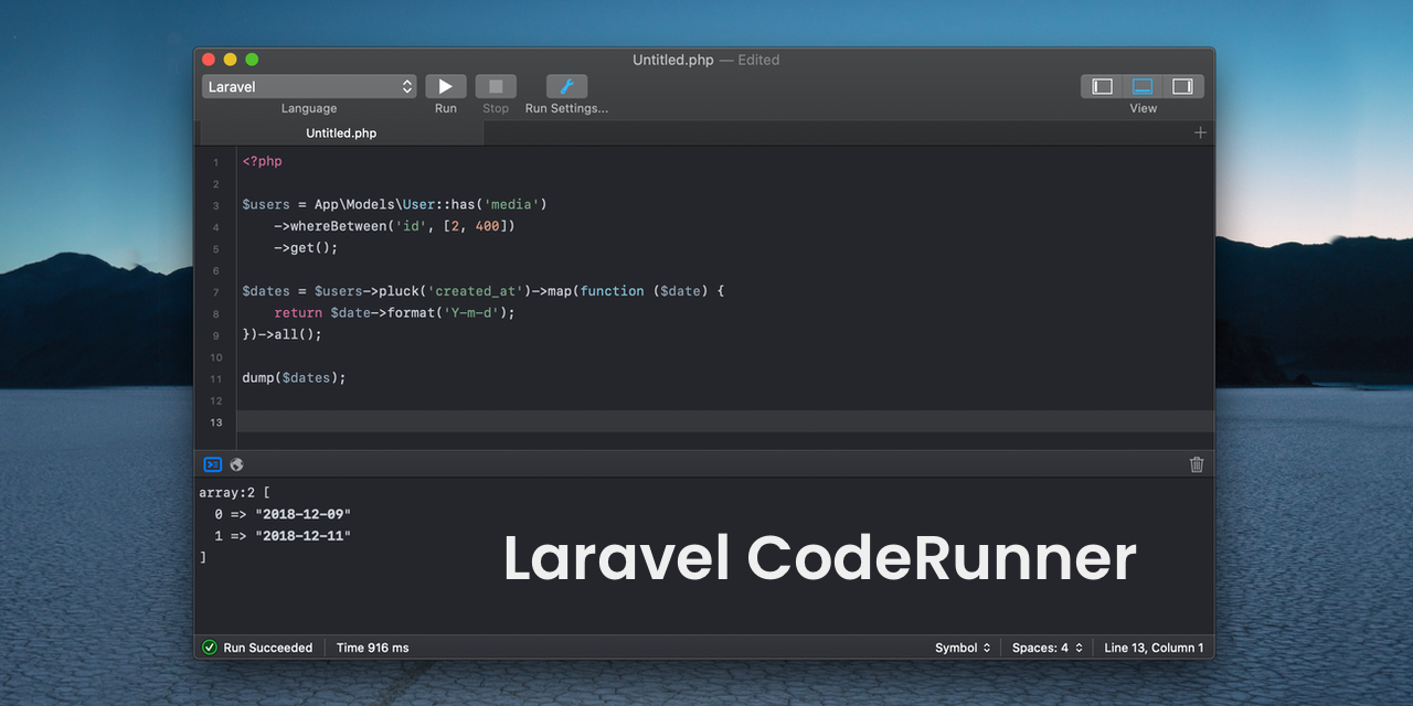 laravel-coderunner