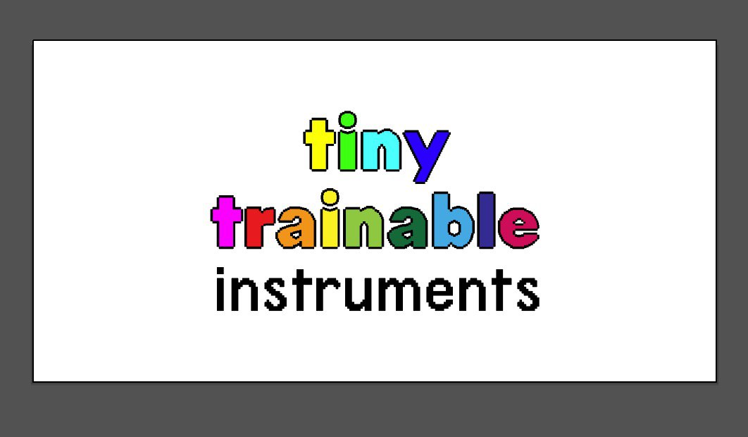 tiny-trainable-instruments