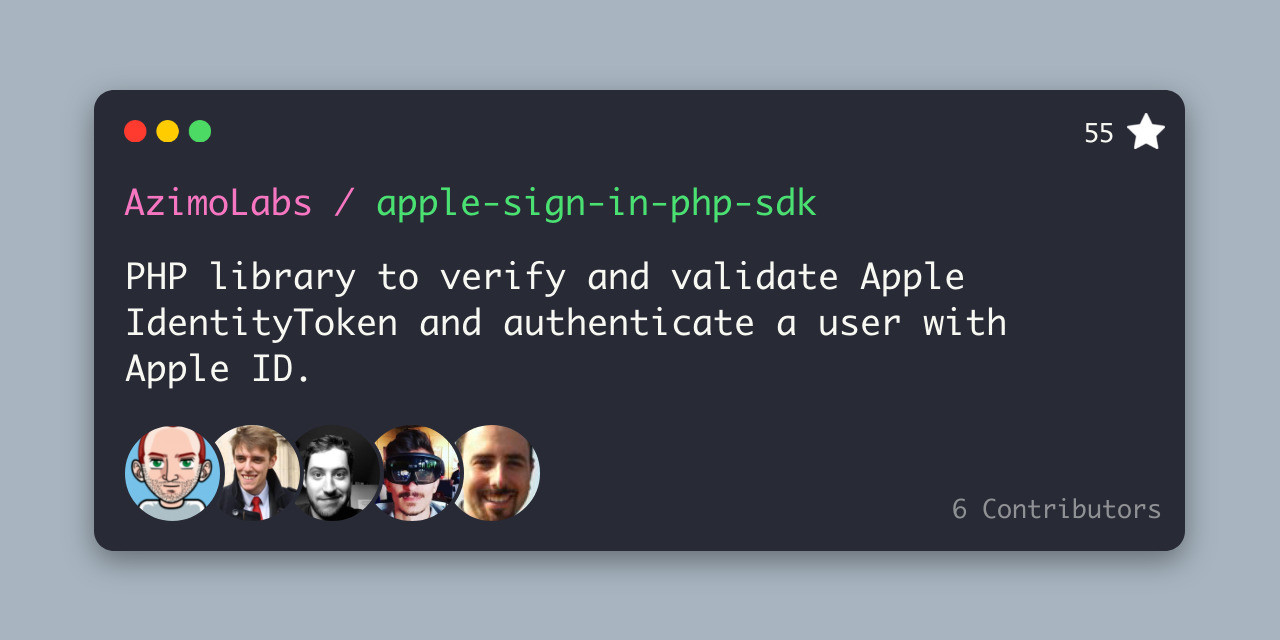 apple-sign-in-php-sdk