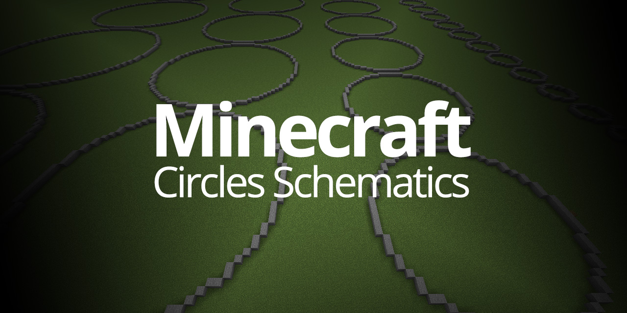 minecraft-circles-schematics