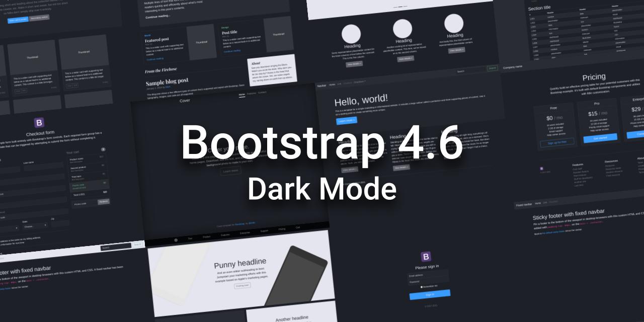 bootstrap-dark-mode