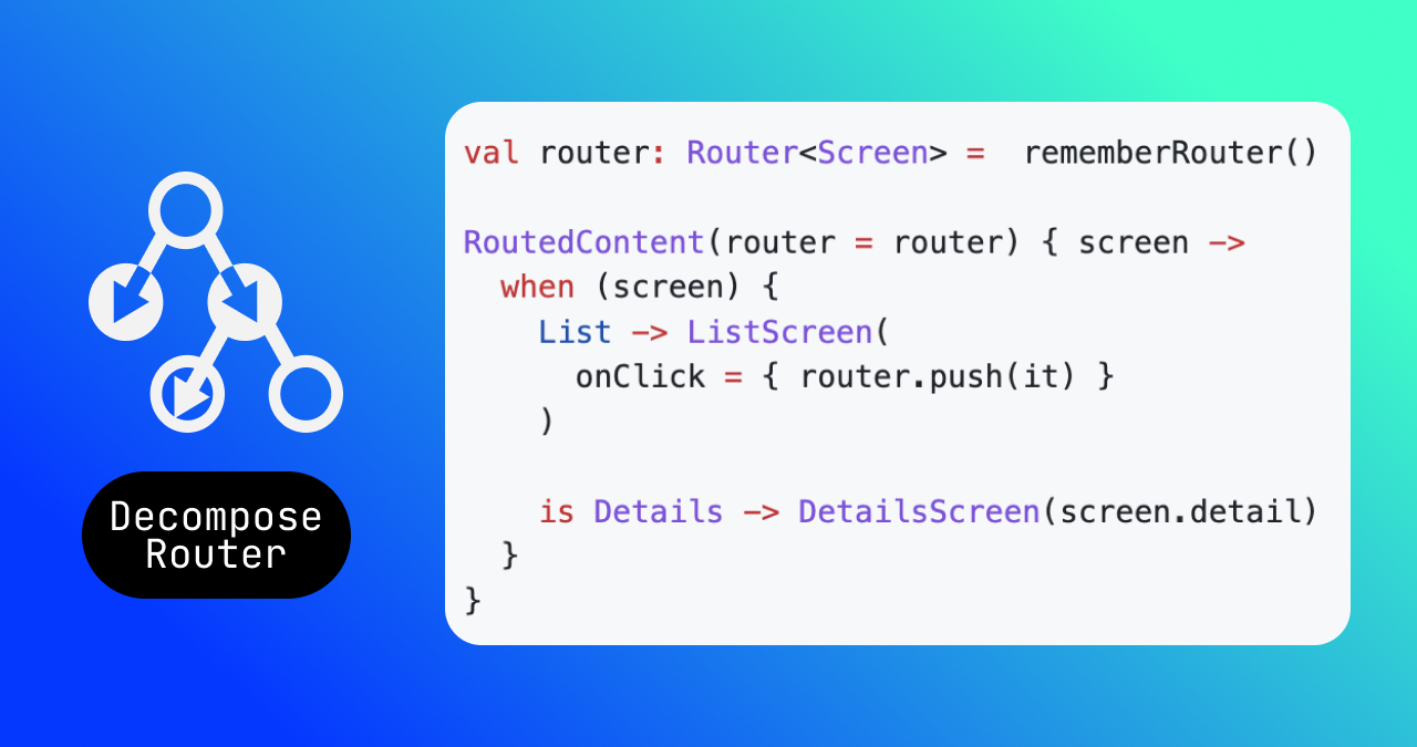 Decompose-Router