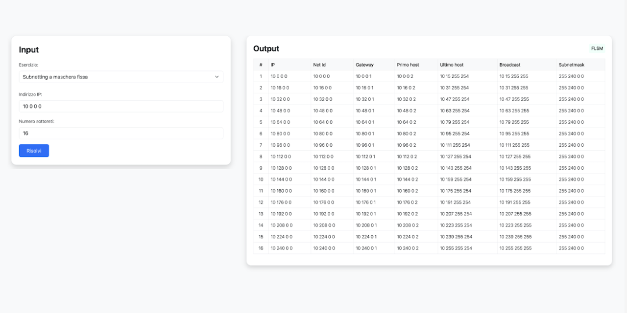 SubnettingSolver-Bootstrap