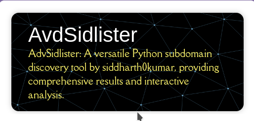 AvdSidlister