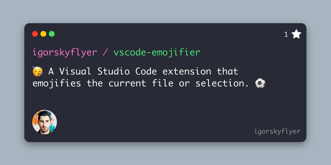 vscode-emojifier