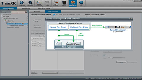 The dashboard of the IntellaTap-VM software interface.