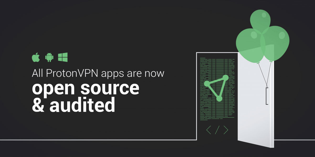 llustration of protonvpn open source