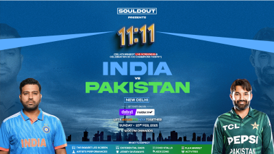 11:11: Delhi's Biggest Live Screening for India Vs Pakistan | 23rd February