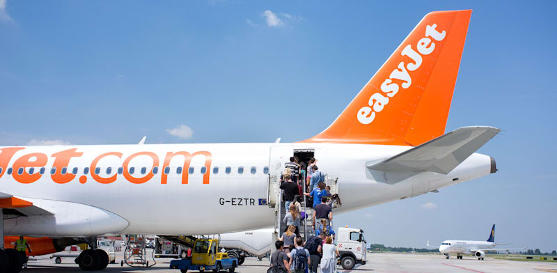 easyJet credit: Shutterstock