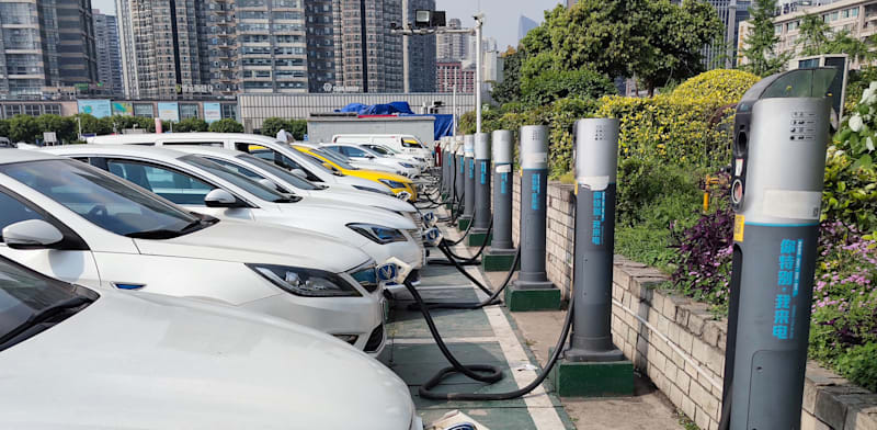 Electric vehicles credit: Shutterstock