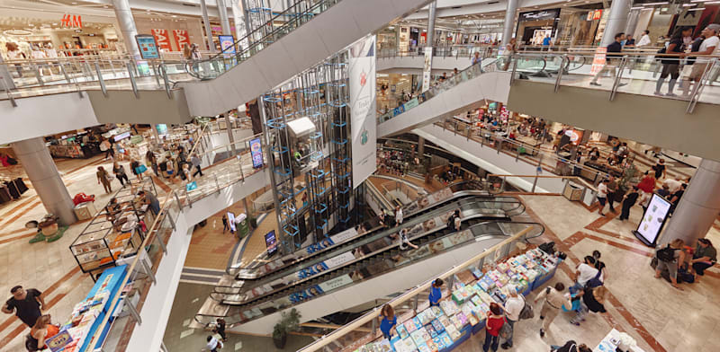 Tel Aviv's Azrieli Mall  credit: Shutterstock