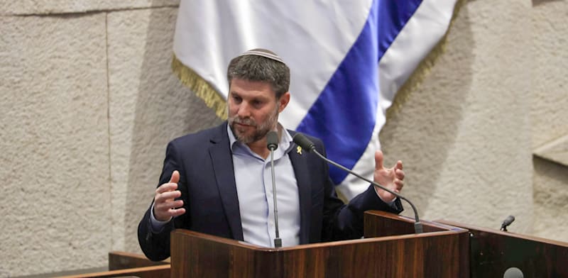 Minister of Finance Bezalel Smotrich  credit: Danny Shem-Tov, Knesset Spokesperson's Office