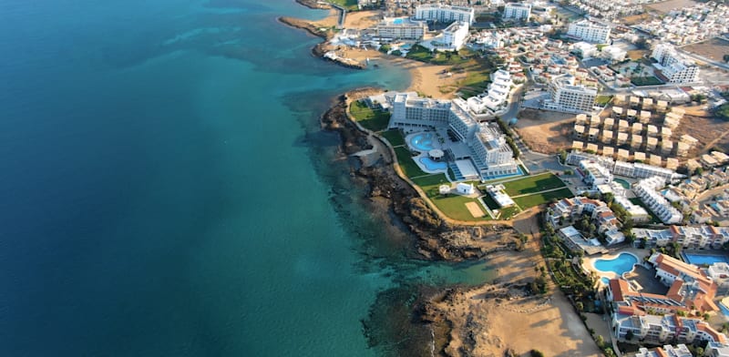 Larnaka from the air  credit: Shutterstock