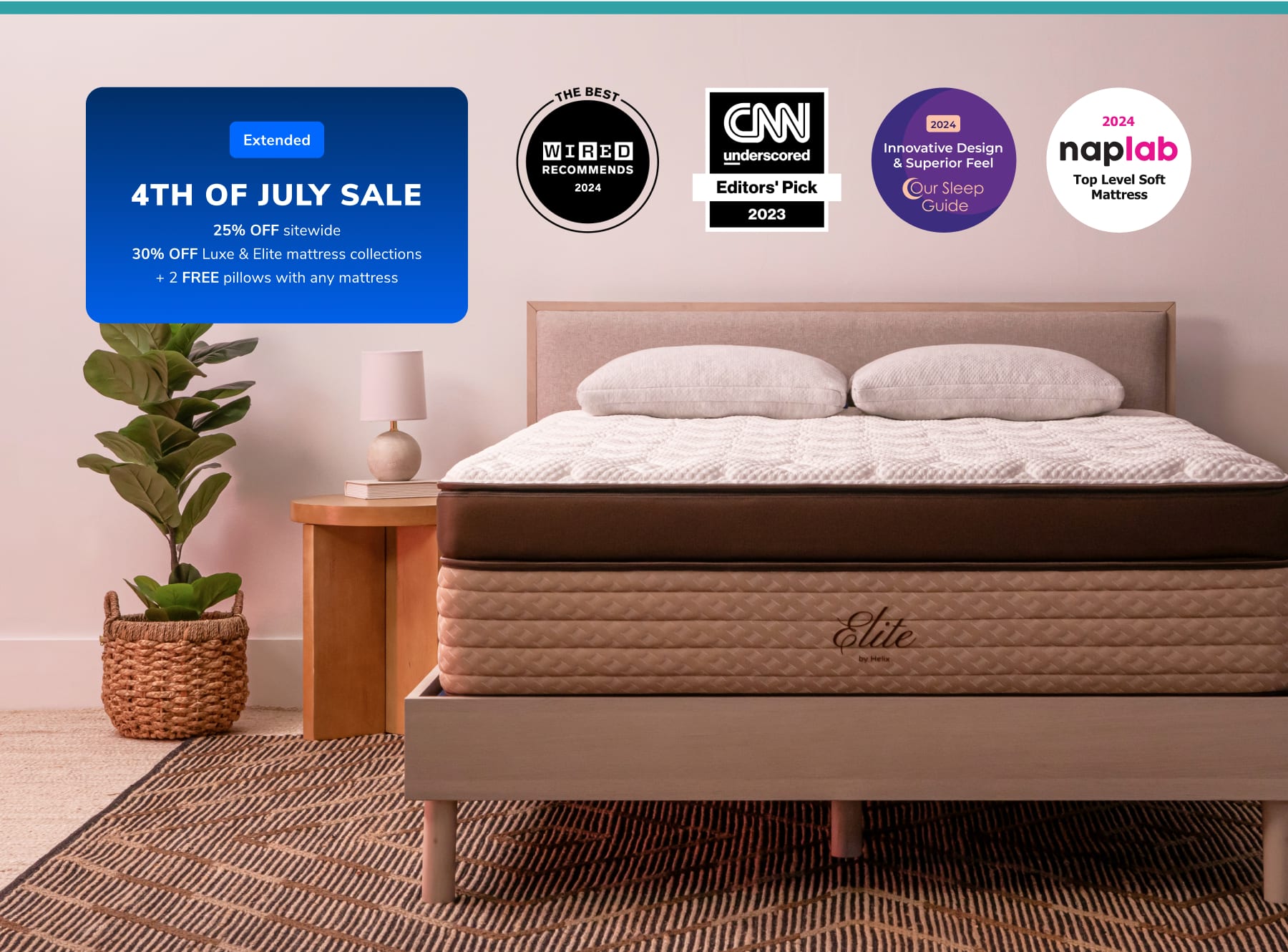 Shop the Sunset Elite mattress