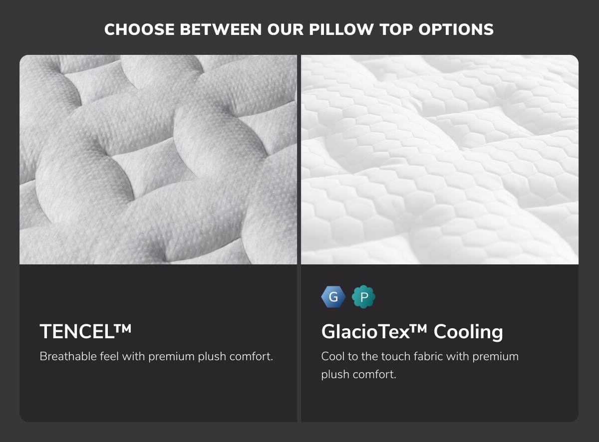 Choose between our cover options