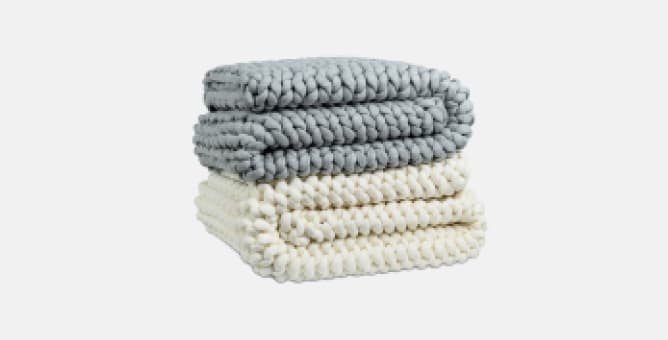 Helix Knit Weighted Blanket