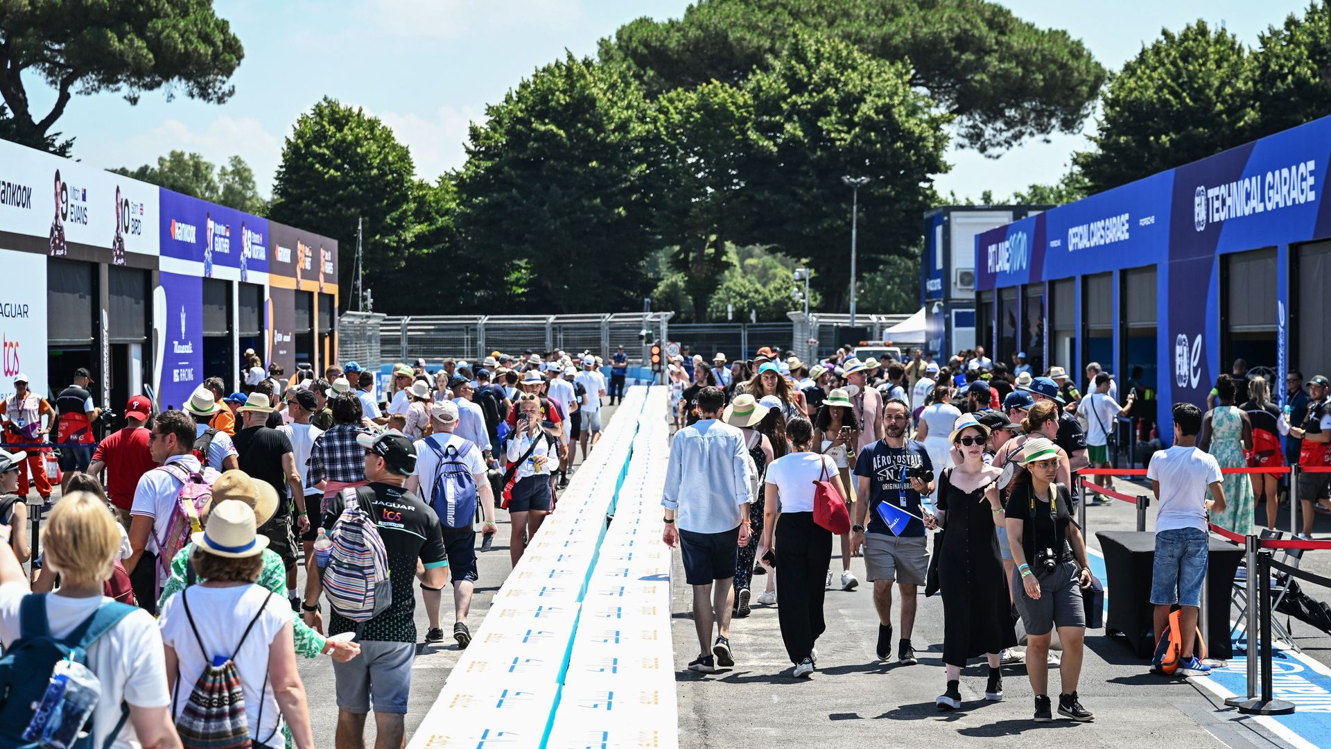 Pit Lane Walk