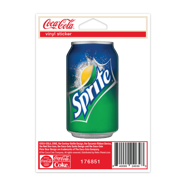 Sprite Can Mini Vinyl Sticker