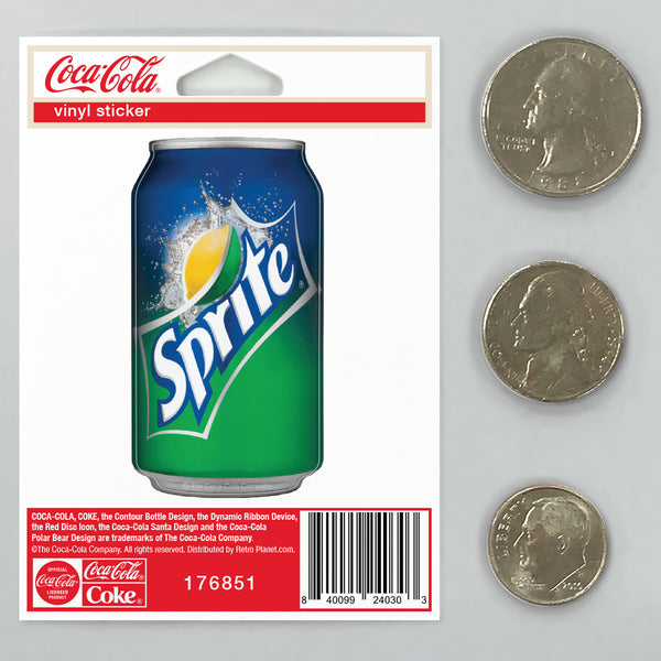 Sprite Can Mini Vinyl Sticker