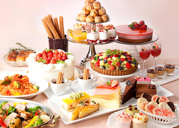 [Oshiage] 2. Salon de Sweets: Tea Party Atmosphere and Dozens of Desserts!