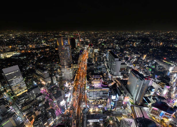 越夜越美麗！澀谷華麗夜景盡收眼底的絕景設施5選