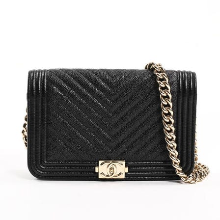 CHANEL Boy Chanel Chain Wallet AP2205