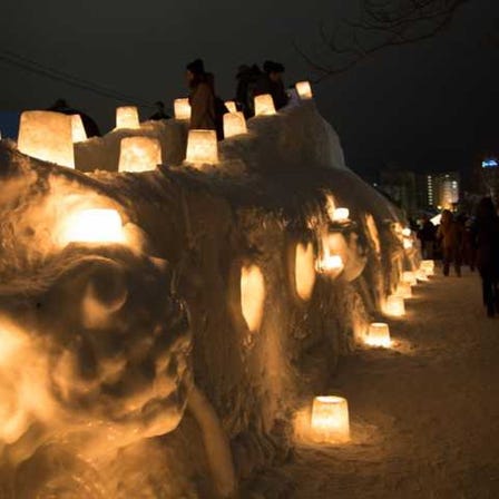 Otaru Snow Light Path Festival