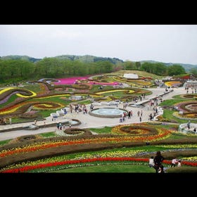 国営みちのく杜の湖畔公園