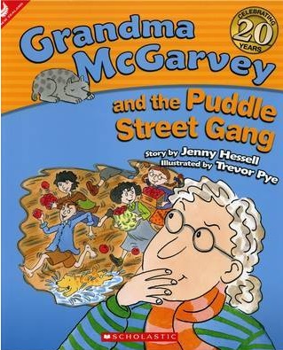 Cover of Grandma McGarvey and the Puddle Street Gang