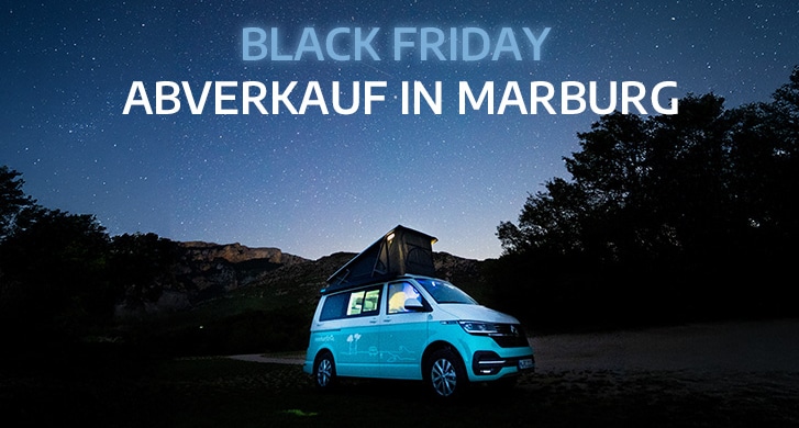 Black Friday Deals precommunication - Camper kaufen Deal in Marburg