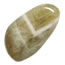 Banded Prasiolite gemstone