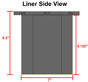 Model B barrel dimensions