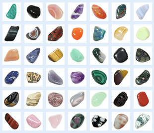 polished stones