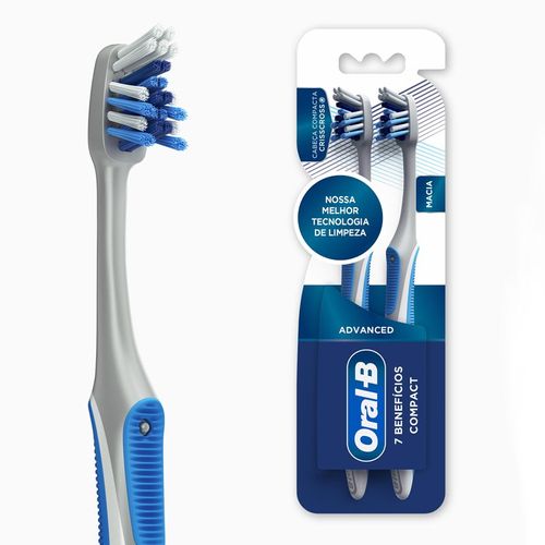 Escova Dental Oral B 7 Beneficios Compacta C2