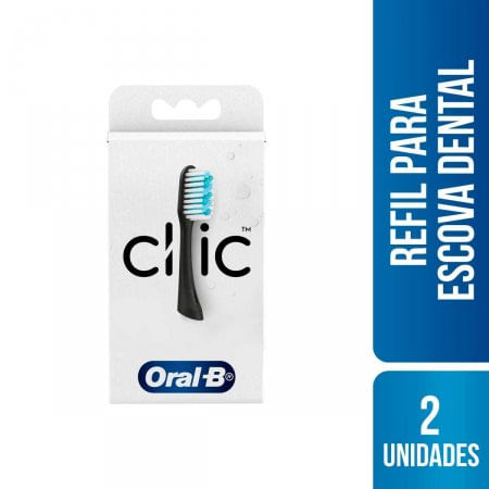 Escova Dental Oral B Refil Clic C/2