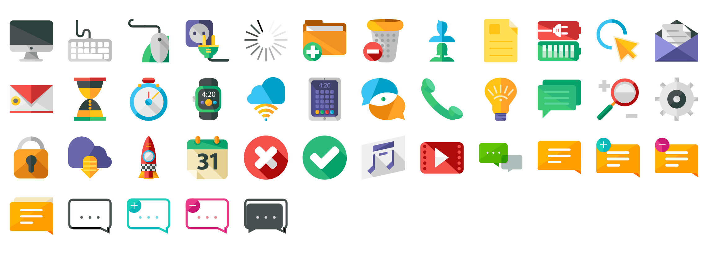 Web-and-Apps-flat-icons