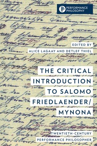 Cover Image of the book titled The Critical Introduction to Salomo Friedlaender/Mynona