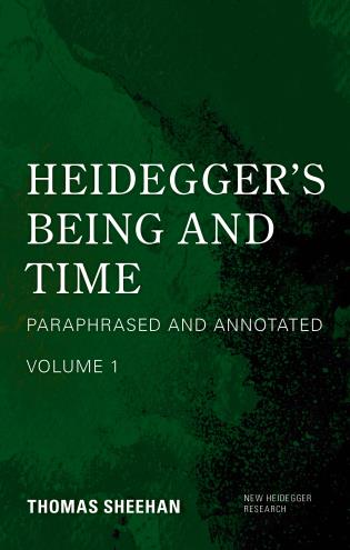 Cover Image of the book titled Heidegger's Being and Time