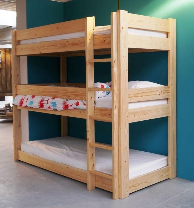 Diy Triple Bunk Beds - WoodWorking Projects &amp; Plans