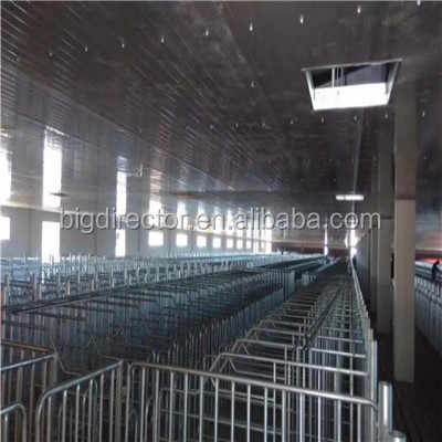 China Metal Frame Prefabricated Pig Farm House Building Steel Structure Manufacturers Construction