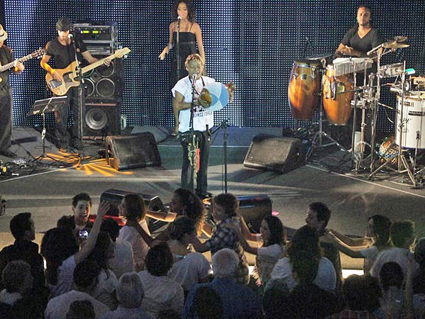 Show de Mart'nália encerra Insensato Coração (Foto: Insensato Coração / Tv Globo)