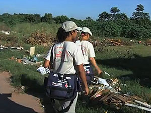 Agendes da dengue em MT (Foto: Reprodução /TVCA)