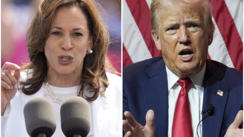 Donald Trump et Kamala Harris, candidats à la présidentielle américaine, n'ont pas la même vision du commerce mondial.